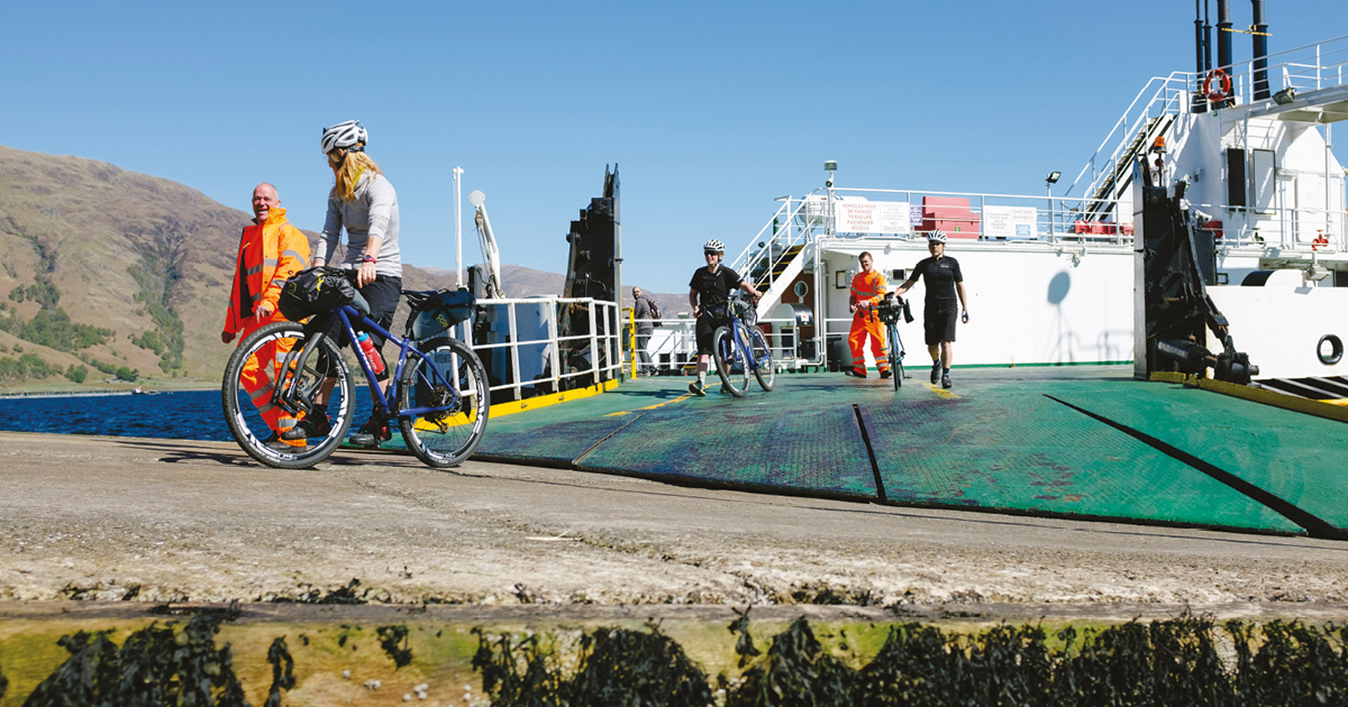 Rail And Trail Calmac Ferry