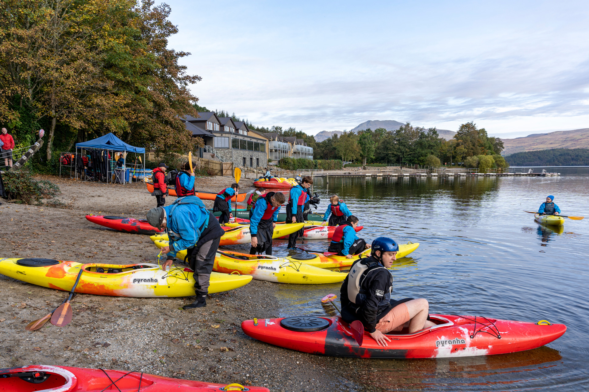 Kayaking Luss22 Grantcampbellphotography